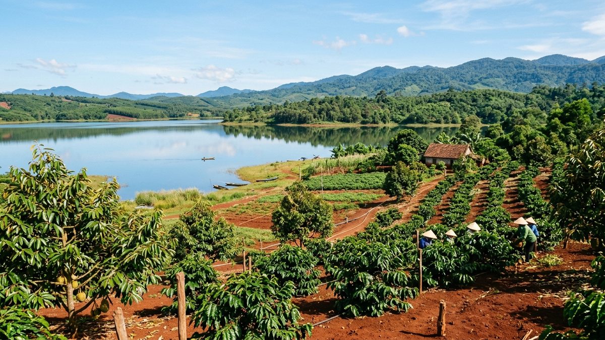 Mua bán đất Đắk Mil Đắk Nông 2026: Bảng giá đất rẫy Đức Minh, Thuận An, Đắk Sắk